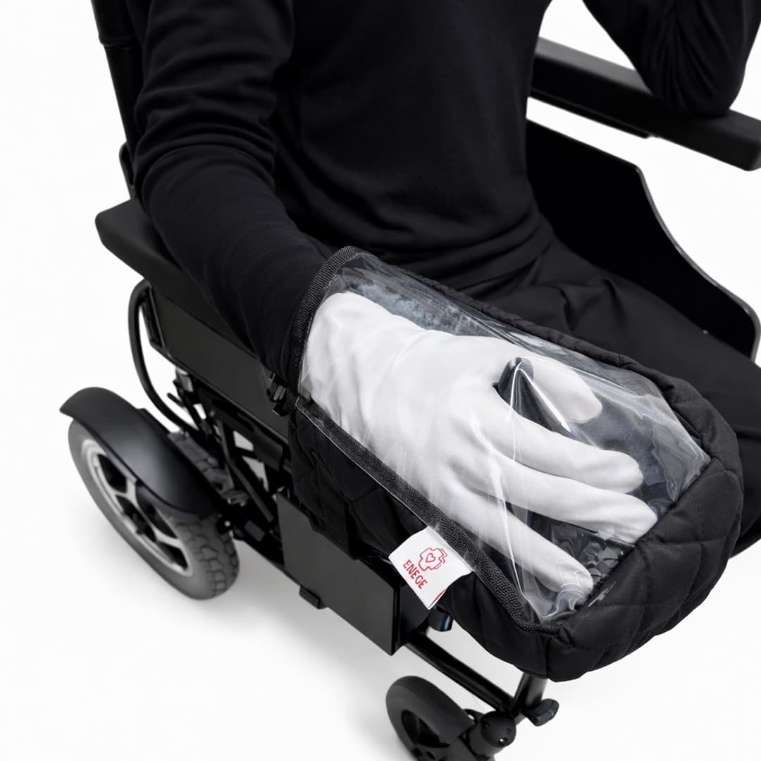 Capa Protetora para Joystick de Cadeira de Rodas Motorizada